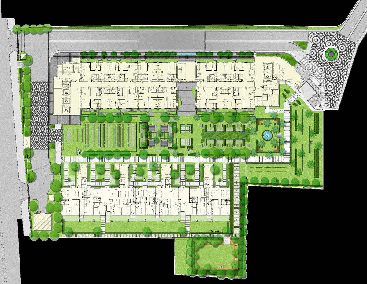 Siteplan Garden Villa Arumaya Residences Jl. Lebak Bulus Raya 1