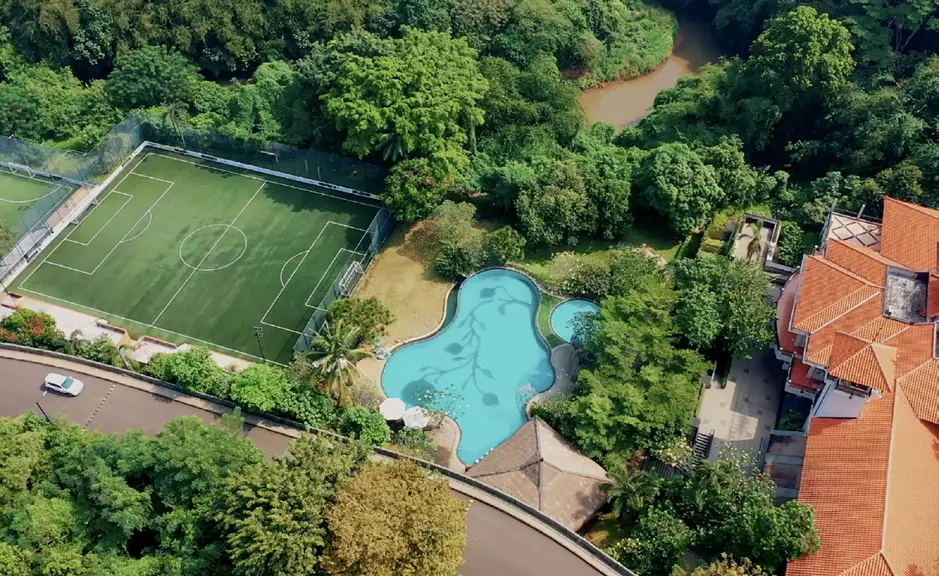 Serenia Club Mansion, tampak udara Lebak Bulus Jakarta Selatan