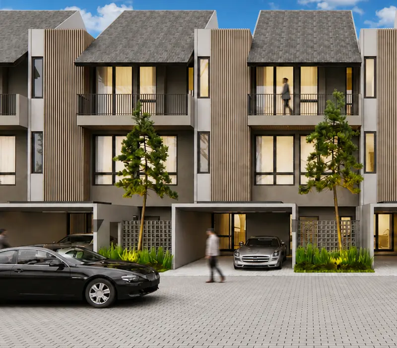 Sierra Extension Serenia Hills Lebak Bulus rumah 3 lantai Jakarta Selatan